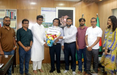 গোবিপ্রবি’তে উপাচার্যের সঙ্গে নবগঠিত জাতীয়তাবাদী শিক্ষক পরিষদের সৌজন্য সাক্ষাত