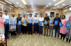 গোবিপ্রবি’তে গবেষণা সংকলনের মোড়ক উন্মোচন