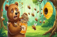 ভালুক ও মৌমাছির গল্প