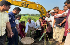কালুখালীতে ৫ কি.মি. খাল পুনঃখনন কাজের উদ্বোধন