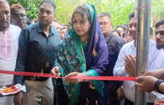 সালথা প্রেসক্লাবের টিনশেড ভবনের উদ্বোধন করলেন পররাষ্ট্র প্রতিমন্ত্রী