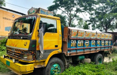 কানাইপুরে ট্রাকের চাকায় পিষ্ট হয়ে প্রাণ গেলো একজনের