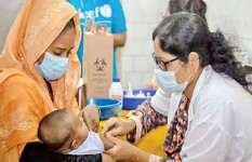 পহেলা আগস্ট থেকে ১৫ মাস বয়সী শিশুরা পাবে টাইফয়েড টিকা
