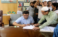 গোবিপ্রবির নতুন উপাচার্য অধ্যাপক ড. মো. নাজমুস সাদাতের যোগদান
