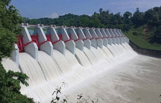 কাপ্তাই বাঁধের ১৬টি জলকপাট বন্ধ, ১০৮ ঘণ্টা পর স্বস্তি