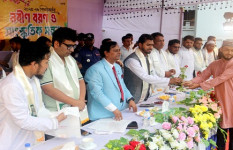 গোবিপ্রবিতে ছাত্র অধিকার পরিষদের নবীনবরণ অনুষ্ঠিত 