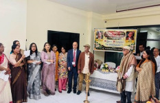 মুক্তিযোদ্ধা অবিনাশ আচার্য্য ও সমাজসেবক সুশীল সাহা সম্বর্ধিত 