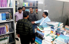 গোবিপ্রবিতে গ্রন্থাগার ও পরিবহন দপ্তরে উপাচার্যের আকস্মিক পরিদর্শন