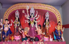 পাংশায় মহাসমারোহে শারদীয় দুর্গাপূজা অনুষ্ঠিত 