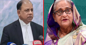 ‌‘দেশে ফেরা মাত্রই শেখ হাসিনা কারাগারে যাবেন’