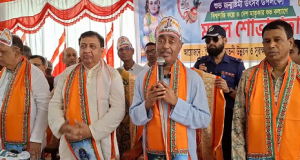 অপশক্তির বিরুদ্ধে সনাতনীদের সরকারের পাশে থাকার আহ্বান আইনমন্ত্রীর
