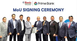 প্রাইম ব্যাংক ও বেসিক বিল্ডার্স লিমিটেডের মধ্যে চুক্তি স্বাক্ষর