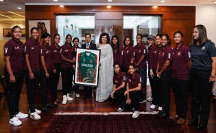 জাতীয় নারী ক্রিকেট দলকে ভারতীয় হাইকমিশনের সংবর্ধনা