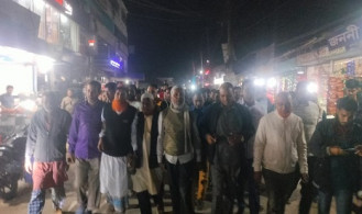 শেখ হাসিনার ফাঁসির রায়ে পাংশায় বিএনপির আনন্দ মিছিল