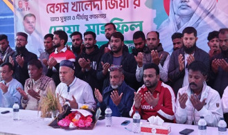 ফুলপুরে খালেদা জিয়ার সুস্থতা কামনায় যুবদলের দোয়া ও মিলাদ মাহফিল