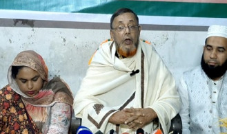 রাজবাড়ী-২ আসনে বিএনপির প্রার্থী পুনর্বিবেচনার দাবিতে আরেক প্রার্থীর সংবাদ সম্মেলন