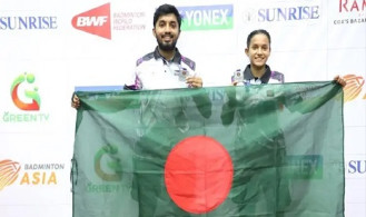আন্তর্জাতিক ব্যাডমিন্টনে রৌপ্য জিতলেন বাংলাদেশের জুমার-উর্মি