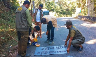 কাপ্তাইয়ে বন্যহাতির আক্রমণ, সোলার ফেন্সিং ও সতর্কতায় বন বিভাগের কড়া নজরদারি