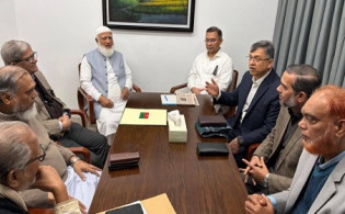 তারেক রহমানের সঙ্গে জামায়াত আমিরের সাক্ষাৎ