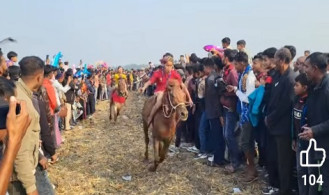 মহম্মদপুরে ঐতিহ্যবাহী ঘোড়দৌড় প্রতিযোগিতা সম্পন্ন