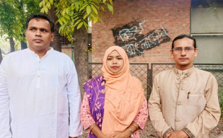 স্বাধীনতাবিরোধী স্লোগান মুছে ‘বিজয় বাংলাদেশ’ কর্মসূচি