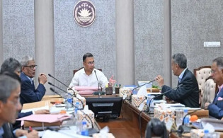 তারেক রহমানের সভাপতিত্বে নতুন সরকারের প্রথম একনেক সভা চলছে