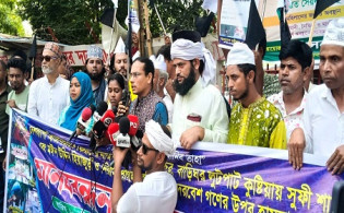 লুটপাটের পর পীর হত্যা করছে যুদ্ধাপরাধীচক্র : মোমিন মেহেদী