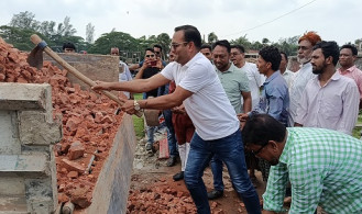 এসএসসি পরীক্ষার্থীদের দুর্ভোগ লাগবে সুবর্ণচরে সড়ক সংস্কার উদ্বোধন 