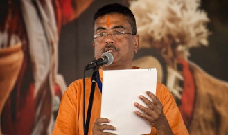 শপথ নিলেন শুভেন্দু অধিকারী