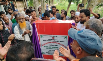 নড়াইলে একই দিনে দুটি খাল পুনঃখনন কাজের উদ্বোধন 