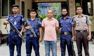 সালথায় ইউপি চেয়ারম্যান বাবু মোল্যা গ্রেপ্তার