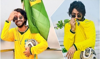 ব্রাজিলের পক্ষে শরিফুল রাজ, প্রিয় ফুটবলার রোনালদিনহো
