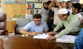 গোবিপ্রবির নতুন উপাচার্য অধ্যাপক ড. মো. নাজমুস সাদাতের যোগদান