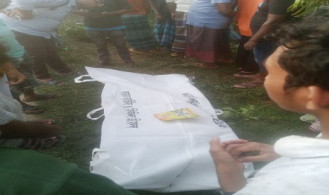 দিনাজপুরে ট্রাক ও মোটরসাইকেলের মুখোমুখি সংঘর্ষে দুই যুবক নিহত