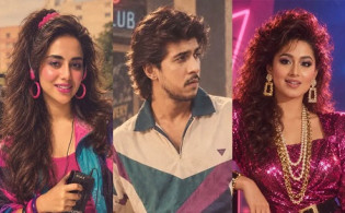 আশির দশকের লুকে মেতেছেন তারকারা