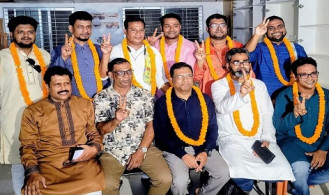 বগুড়া টেলিভিশন রিপোর্টার্স ইউনিটির সভাপতি মোহন, সম্পাদক সুজন