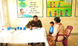 কাপ্তাইতে ১১ আর ই ব্যাটালিয়নের ফ্রি মেডিকেল ক্যাম্পেইন সম্পন্ন