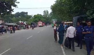 গোপালগ‌ঞ্জে বাস চাপায় স্বামী-স্ত্রী নিহত
