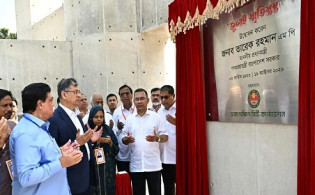 জুলাই স্মৃতিস্তম্ভ উদ্বোধন করলেন প্রধানমন্ত্রী