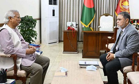 ড. ইউনূসের সঙ্গে নির্বাচন বিষয়ে যে আলাপ হয়েছে সিইসির