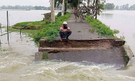 পানি বাড়ছে যেসব নদীর 