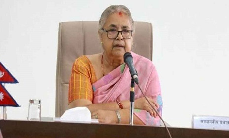 নেপালে বিক্ষোভে হওয়া সহিংসতাকে অপরাধ বললেন সুশীলা কার্কি