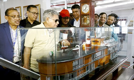 শতবর্ষী প্যাডেল স্টিমার পি এস মাহসুদের উদ্বোধন