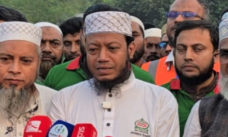 আল্লাহ আগামীতে যেন দাঁড়িপাল্লাকে সংসদে পাঠায়: আমির হামজা