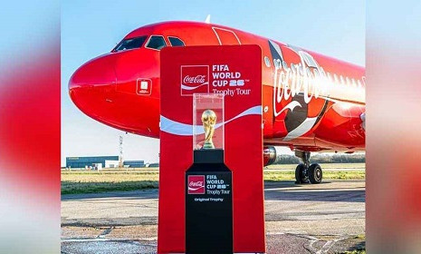 বিশ্বকাপ ট্রফি এখন রিয়াদে, অপেক্ষায় বাংলাদেশ