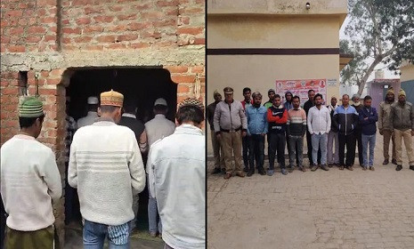 ভারতে ‘অনুমতি ছাড়া’ নামাজ পড়ায় ১২ জন মুসলিম আটক