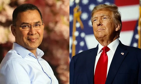তারেক রহমানকে শুভেচ্ছা জানিয়ে ট্রাম্পের চিঠি
