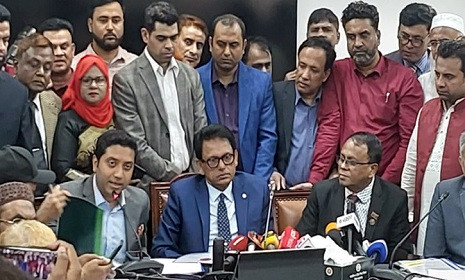 ‘আমরা দুই মন্ত্রী দুর্নীতি করবো না, করতে দেব না’