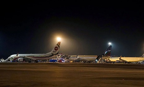 মধ্যপ্রাচ্য পরিস্থিতি, শাহজালালে ৪৭৫ ফ্লাইট বাতিল