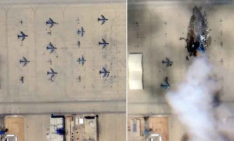 মার্কিন ঘাঁটিতে ইরানের হামলা, ১২ মার্কিন সেনা আহত 